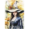 Orakulo kortų kaladė - Llewellyn Witch Whispers Oracle Cards, 40 kortelių, knyga anglų kalba