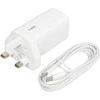 iBOX C-65 Baltas, GaN 65W universalus įkroviklis, JK kištukas