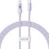Baseus Gem USB-C į iP greito įkrovimo laidas 1 m 20 W Violetinė