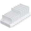 Unitek įkrovimo stotelė 10xUSB 2.4A 60W balta