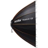 Parabolinis šviesos reflektorius - Godox 128 cm 24 strypų pilkas
