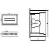 Paskirstymo Skydas Tibox 440x300x115mm; 1x16mod., Ip54, Virštinkinis