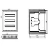 Paskirstymo Skydas Tibox 440x600x115mm; 3x16mod., Ip54, Potinkinis