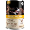PET REPUBLIC Vidutinė ir didelė vištiena suaugusiems su daržovėmis - šlapias šunų maistas - 1250g