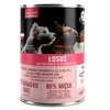 PET REPUBLIC Adult Medium & Small lašiša - šlapias šunų maistas - 400g