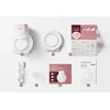 Pientraukis - Momcozy S12 PRO+ 1350 mAh Baterija, USB Įkrovimas, Rožinė