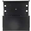 a-lan Alantec 24xSC duplex / 24xLC quad 19" 1U telescopic fibre optic patch panel with mounting accessories (grommets, cable ties) (FOP-1U-24SCD-C-P)