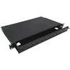 a-lan Alantec 12xSC simplex / 12xLC duplex 19" 1U telescopic fibre optic patch panel with mounting accessories