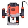 Black &amp; Decker Elektrinė freza KW1200EKA 1200W, lagaminas + 6 frezavimo antgaliai