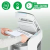Leitz IQ Optimax AutoFeed 150 80380000 paper shredder, P4, 150 sheets, 15-litre waste bin