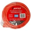 10 m retractable extension cord, PZO10M2x1.0 mm VERTEX