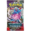 Prekybos Kortų Booster Dėžutė - Pokémon Scarlet &amp; Violet: Temporal Forces Half Booster Box, 18 Packs, 180 Cards, Multicolor