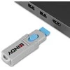 Priedas - LINDY HDMI Prievado Blokavimo Raktų Rinkinys (4 Vnt., ABS, Mėlyna)