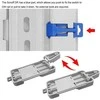 Priedas - SONOFF DR DIN Bėgio Dėklas 120mm x 52mm x 12mm V0 ABS