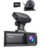 Prietaisų Skydelio Kamera - REDTIGER F7N 4K Wi‑Fi Vaizdo Registratoriaus Rinkinys 64 GB