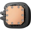 Procesoriaus aušintuvas - DEEPCOOL LE360 V2 ZERO DARK juodas