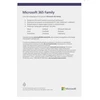 Programinės Įrangos Prenumerata - Microsoft 365 Šeimos 6 Vartotojams 12 Mėnesių Atsisiunčiama