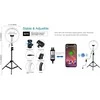Puluz LED žiedinė lempa 30cm