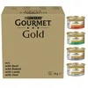 PURINA GOURMET GOLD Mus Mix 4 Flavours - šlapias kačių maistas - 96x85g