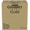 PURINA GOURMET GOLD Mus Mix 4 Flavours - šlapias kačių maistas - 96x85g