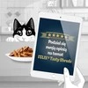 Purina Nestle Drėgnas Kačių Maistas - Felix Skanūs Šiaudeliai Su Lašiša Ir Tunu, 4x 80g