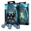 Q Workshop Call Of Cthulhu Kauliukų Rinkinys Tamsiai Mėlynos Ir Baltos Spalvos