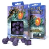 Q Workshop Call Of Cthulhu Orient Express Kauliukų Rinkinys Juodos Ir Violetinės Spalvos