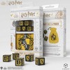 Q Workshop Harry Potter. Hufflepuff Dice &amp; Pouch Kauliukų Ir Maišelio Rinkinys