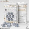 Q Workshop Harry Potter. Ravenclaw Modern Dice Kauliukų Rinkinys (baltos Sp.)