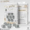 Q Workshop Harry Potter. Slytherin Modern Dice Kauliukų Rinkinys (Baltos Sp.)