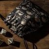 Q Workshop Skull Fullprint Dice Bag