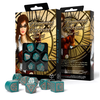 Q Workshop Steampunk Clockwork Kauliukų Rinkinys Turkio Ir Vario Spalvos