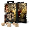 Q Workshop Steampunk Clockwork Kauliukų Rinkinys Smėlio Ir Rudos Spalvos