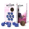 Q Workshop The Witcher Dandelion Kauliukų Rinkinys Violetinės Ir Turkio Spalvos