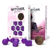 Q Workshop The Witcher Dandelion Kauliukų Rinkinys Violetinės Ir Rožinės Spalvos