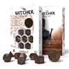 Q Workshop The Witcher kauliukų rinkinys. Geraltas – Roach kompanionas