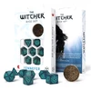 Dėlionė Q Workshop The Witcher Yennefer Kauliukų Rinkinys Tamsiai Mėlynos Ir Turkio Spalvos