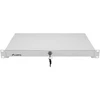 Lanberg 19" Rack spintelė su stalčiais 1U 270 mm pilka (1U/483 × 270 mm, keliamoji galia iki 30 kg)