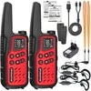 Dvikryptis Radijas - Baofeng BF-T25E Raudona