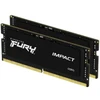 RAM Modulis - Kingston Fury Impact DDR5 16 GB 4800 MHz SO-DIMM Rinkinys Juodas