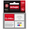 Activejet AC-546NX Spausdintuvas Ink for Canon, Pakaitinis Canon CL-546XL; Aukščiausias; 15 ml; spalva, žalsvai mėlyna, rausvai raudona, geltona