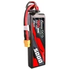 Gens ace G-Tech 5000mAh 7.4V 60C 2S1P Lipo PC medžiagos dėklas su XT60 kištuku