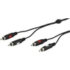 RCA Garso Kabelis - Vivanco 2×RCA–2×RCA 2,5 m