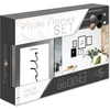 Nuotraukų rėmelis Rėmelis STYLER GRAPHICS Sidabrinis SET 2x10x15/2x15x21/1x21x30 juodas-sidabrinis| 15mm