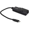 LANBERG NC-1000-02 Adapteris Lan Card USB Typ-C 3.1 – RJ45 1GB ant kabelio