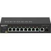 Šakotuvas Komutatorius - NETGEAR 8x1G PoE+ 110W 1x1G ir 1xSFP Valdomas Komutatorius