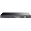Šakotuvas TP-Link Omada ES220GMP tinklo komutatorius, valdomas L2 gigabito Ethernet (10/100/1000), maitinimas per Ethernet (PoE), Juodas