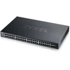 ZYXEL XGS1935-52, 52 prievadų LITE-L3 išmanusis valdomas komutatorius, 48 gigabitų vario ir 4 10G SFP+ prievadai, hibridinis režimas, autonominis arba „Nebulaflex“ debesis (5 metų garantija)