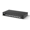 KVM jungiklis - LINDY 8 prievadų HDMI 4K60 USB 2.0 garso jungiklis juodas