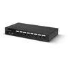 KVM jungiklis - LINDY 8 prievadų HDMI 4K60 USB 2.0 garso jungiklis juodas